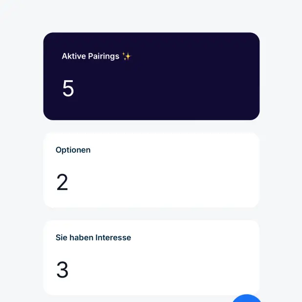 Visualisierung der aktiven Pairings